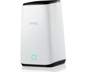 Zyxel FWA510 router inalámbrico Multi-Gigabit Ethernet Tribanda (2,4 GHz/5 GHz/5 GHz) 5G Negro, Blanco