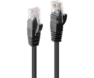 Lindy Cable De Red Cat.6 U - Utp, Negro, 0.5m