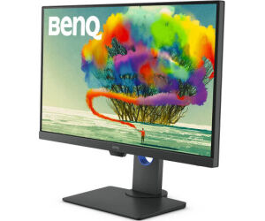 Monitor led 27pulgadas benq pd2705u ips -  4k uhd -  hdr10 -  hdmi -  dp -  usb 3.2 -  usb tipo b -  usb tipo c -  60hz -  5ms -  regulable -  vesa 100 x 100