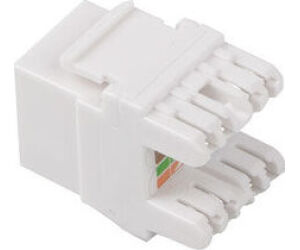 Conector keystone lanberg cat 6 utp rj45 180 grados