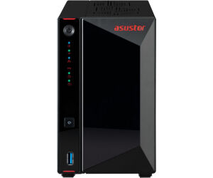 Nas Asustor Tower 2 Bay 2ghz 4gb Ddr4 X