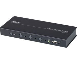 Aten CS724KM interruptor KVM Negro