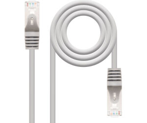 Cable De Red Latiguillo Rj45 Ftp Cat6 Awg24 1 M Gris Nanocable