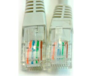 Pg Latiguillo Color Gris Rj45 Cat 6 Utp 1 Metros E