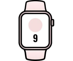 APPLE WATCH SERIES 9 CAJA ALUMINIO GPS 41mm CORREA DEPORTIVA LOOP LIGHT PINK