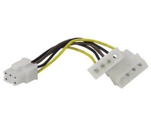 Cable adaptador alimentacin 2x4pin.-1xPci Express