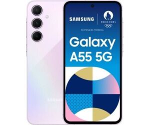 Smartphone Samsung Galaxy A55 8GB/ 256GB/ 6.6"/ 5G/ Lavanda