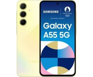 Smartphone Samsung Galaxy A55 8GB/ 256GB/ 6.6"/ 5G/ Amarillo