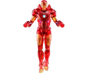 Figura hot toys marvel avengers vengadores iron man 2 mm 1 - 6 iron man mark iv version holografica 2020 toy fair exclusivo 30 cm