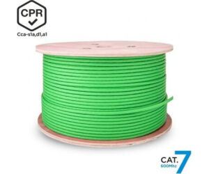 Bobina de Cable RJ45 SFTP AWG23 LSZH CPR Cca Aisens A146-0668 Cat.7/ 500m/ Verde