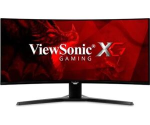 Monitor Viewsonic 34" 21:9 3440x1440 1500r Curve 144hz 1ms 2 Hdmi 2 Ddp Spk Regu