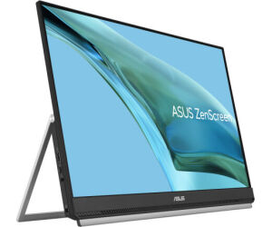 Monitor Porttil Asus ZenScreen MB249C 23.8"/ Full HD/ Multimedia/ Regulable en Altura/ Negro