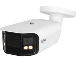 (dh-ipc-pfw5849p-a180-e2-aste-0360b) Dahua CÁmara Ip Bullet PanorÁmica Tioc Duo Wdr Wizsense 2x4mp Led Ir & Luz CÁlida Ip67 Alarma Sonido / Luz Azul&roja 3.6mm Poe