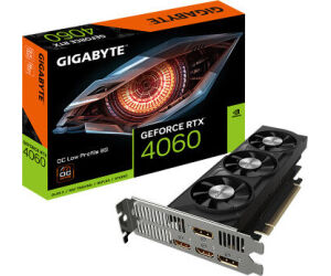 Gigabyte GeForce RTX 4060 OC Low Profile 8G NVIDIA GeForce RTX­ 4060 8 GB GDDR6