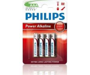 Pilas Alcalinas 1.5V AAA LR03 x4