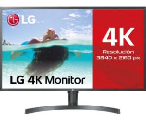 Monitor Profesional LG UltraFine 32UR550-B 31.5"/ 4K/ Multimedia/ Regulable en altura/ Negro