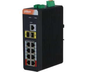 (dh-is4210-8gt-120) Dahua Switch Industrial L2 Gestionable Poe 2.0 Watchdog 8 Puertos + 2 Gigabit Sfp