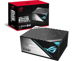 Fuente de alimentacion asus rog - thor - 1000p2 - gaming atx 1000w