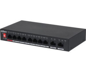 Switch DH-PFS3010-8ET-96-V2 8xPOE 10/100Mbps 96W