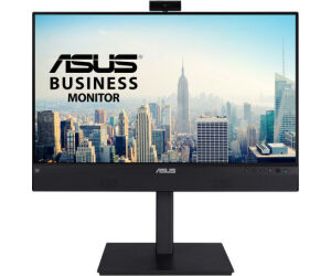 Monitor Profesional Asus BE24ECSNK 23.8"/ Full HD/ Webcam/ Multimedia/ Regulable en altura/ Negro