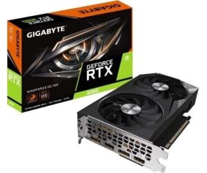 Tarjeta Grfica Gigabyte GeForce RTX 3060 WindForce OC 12G/ 12GB GDDR6/ LHR