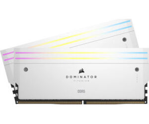 Ddr5 64 Gb(2x32kit) 6600 Dominator Titanium Rgb White Corsair