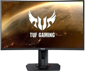 Monitor Gaming Curvo Asus TUF Gaming VG27WQ 27"/ WQHD/ 1ms/ 165Hz/ VA/ Multimedia/ Regulable en Altura/ Negro