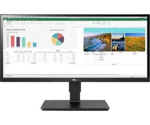 Monitor Profesional Ultrapanormico LG 29BN650-B 29"/ WFHD/ Multimedia/ Regulable en altura/ Negro