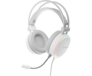 Auriculares Gaming Gnesis NEON 613 2.0 RGB Blancos