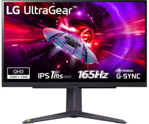 Monitor led ips lg 27gr75q 27pulgadas 2560 x 1440 1ms hdmi displayport reg. altura