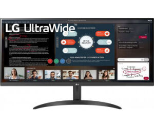 Monitor Profesional Ultrapanormico LG 34WP500-B 34"/ WFHD/ Negro