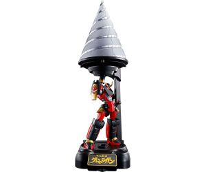 Figura tamashii nations tengen toppa gurren lagann soul of chogokin gx - 107 gurren lagann & giga drill set