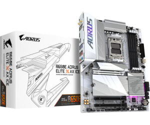 Gigabyte B650E AORUS ELITE X AX ICE placa base AMD B650 Zócalo AM5 ATX