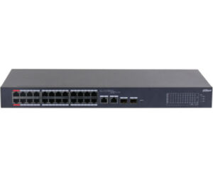 Switch Cloud Dahua Dh-cs4226-24et-375 Switch With 24-port Poe 375w