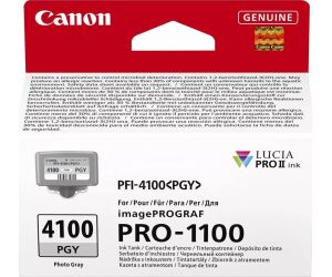 Cartucho canon pfi - 4100pgy gris