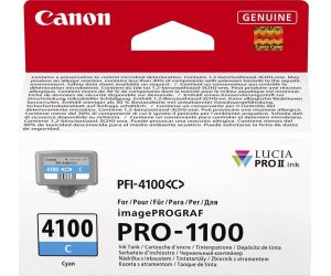 Cartucho canon pfi - 4100c cian