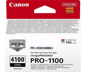 Cartucho canon pfi - 4100mbk negro mate