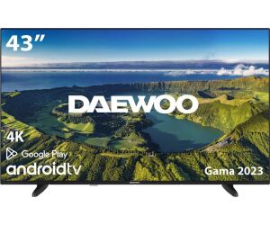 Tv daewoo 43pulgadas led 4k uhd - 43dm72ua - android smart tv