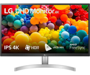 LG 27UL500P-W Monitor 27" IPS 4K 5ms HDMI DP Bco