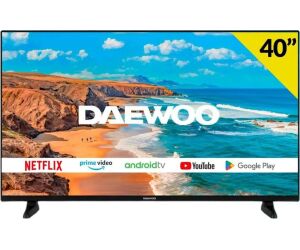 Tv daewoo 40pulgadas led fhd - 40dm62fa - android smart tv