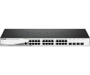 D-LINK SWITCH 28 PUERTOS 10/100/1Gbit METRO ETHERNET +4 Gbit. SFP