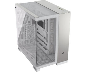 Caja Semitorre Atx 6500x Tg White/satin Gray Aluminum Corsair