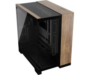 Caja Semitorre Atx 6500x Tg Black/walnut Wood Corsair