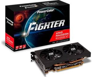 Tarjeta grafica powercolor radeon rx 6500 xt oc 4gb gddr6