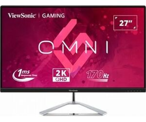 Monitor Viewsonic 27" 2560x1440 Qhd Ips 170hz 1ms 2 Hdmi Ddp Speakers Hdr10