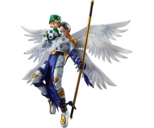 Figura megahouse digimon adventure g.e.m. angemon & takaishi takeru