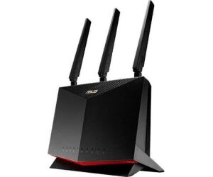 ASUS 4G-AC86U router inalámbrico Gigabit Ethernet Doble banda (2,4 GHz / 5 GHz) 3G Negro