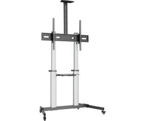 Soporte Suelo Aisens Ruedas Bandeja Dvd Camara Monitor/tv 100kg 60-100