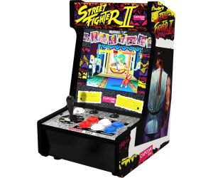 Consola retro arcade 1 up street figther ii