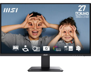 MSI Pro MP273U pantalla para PC 68,6 cm (27") 3840 x 2160 Pixeles 4K Ultra HD Negro